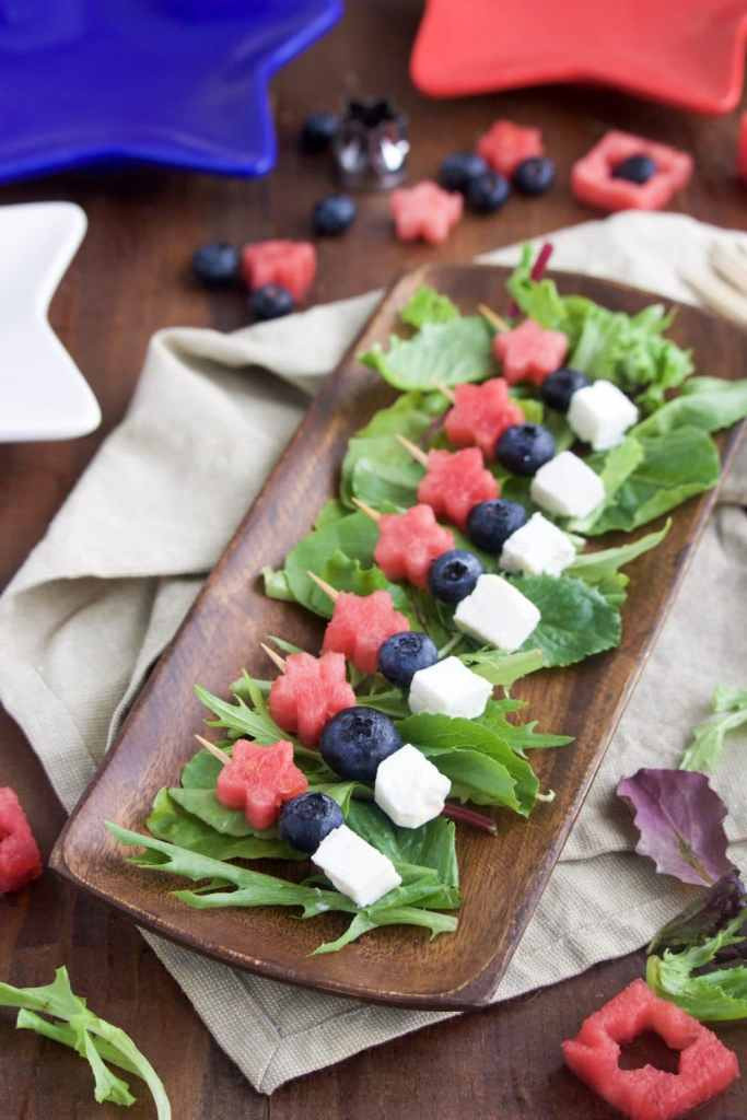 Best 4Th Of July Appetizers
 5 Minute 4th of July Appetizer Star Spangled Skewers