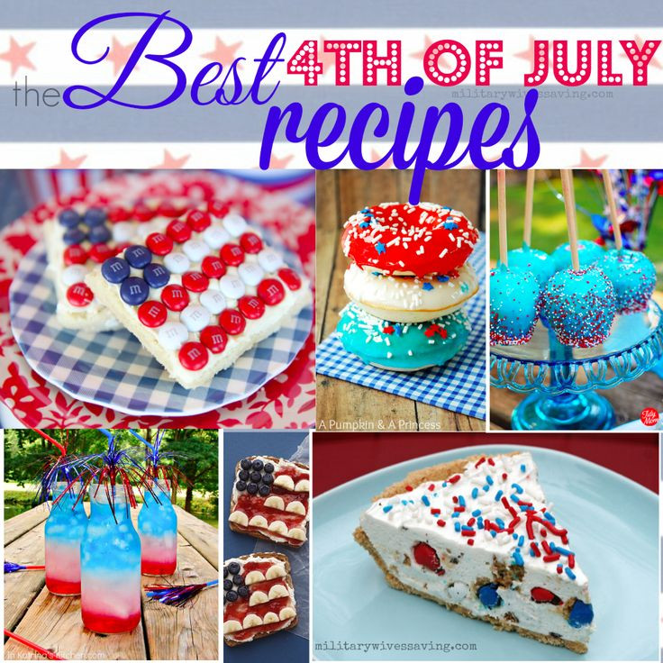 Best 4Th Of July Appetizers
 The BEST Patriotic Fourth of July Recipes – Red White and