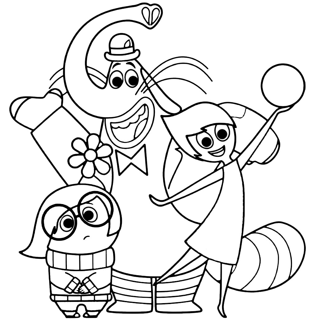 Best Coloring Books For Toddlers
 Inside Out Coloring Pages Best Coloring Pages For Kids