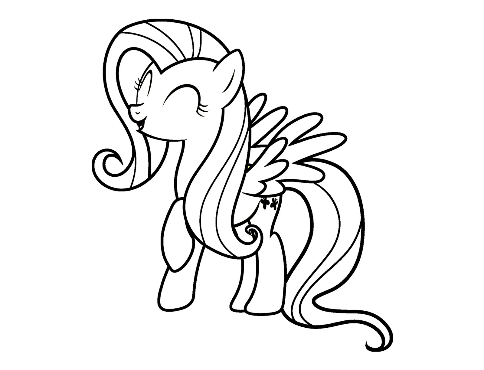 Best Coloring Books For Toddlers
 Fluttershy Coloring Pages Best Coloring Pages For Kids