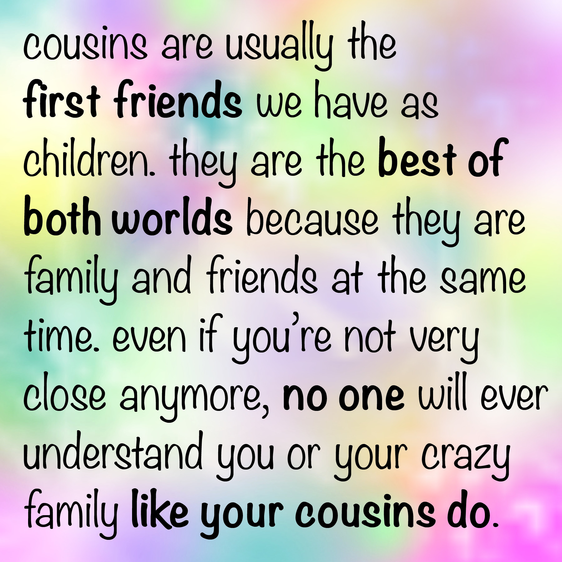 Best Cousin Birthday Quotes
 Crazy Cousins Quotes QuotesGram