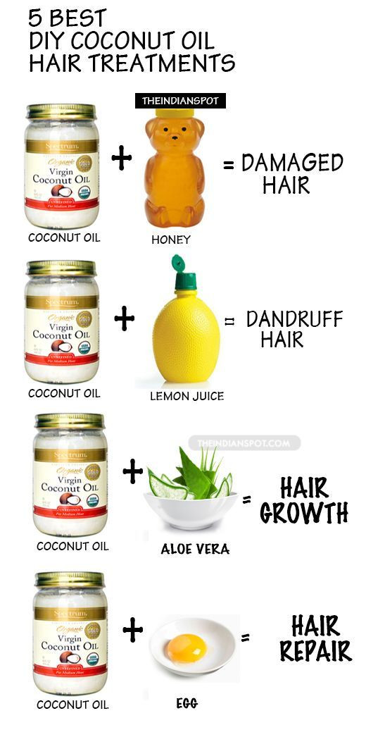 Best Hair Mask DIY
 5 Best DIY Coconut oil hair treatments