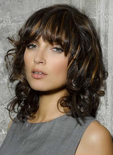Best Hairstyles For Medium Length Hair
 17 Fashionable Hairstyles with Pretty Fringe for 2015