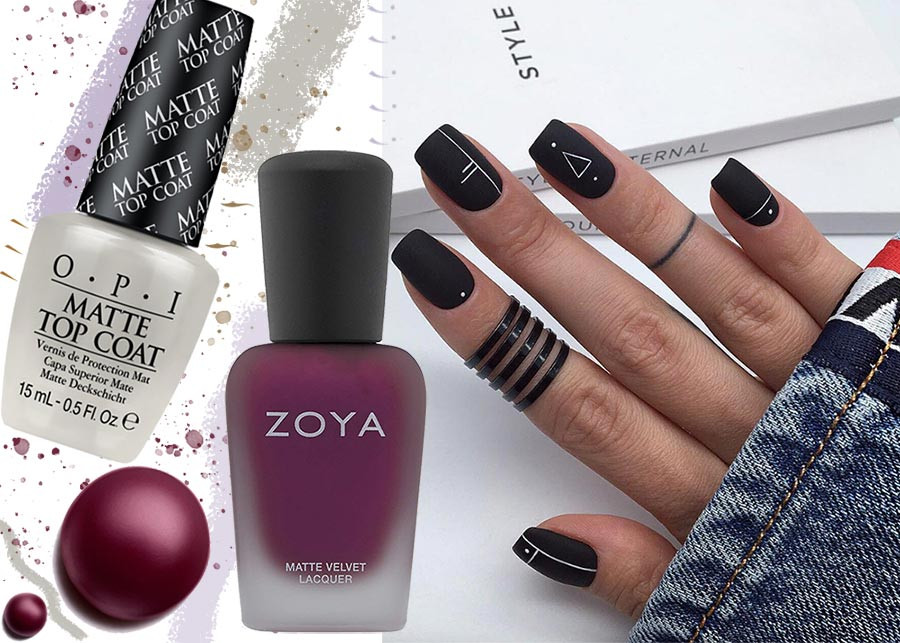 7. "Matte Nail Colors for Homecoming" - wide 4