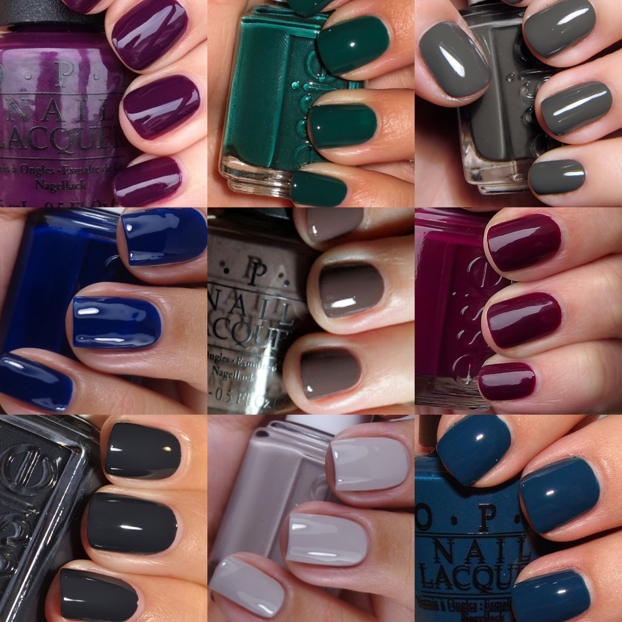 Best Nail Colors For Fall
 FALL nail color trends