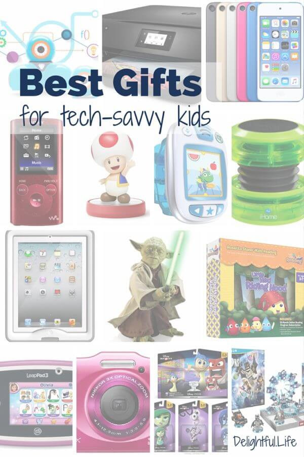 Best Tech Gifts For Kids
 Best Gifts for Tech Savvy Kids • Delightful Life
