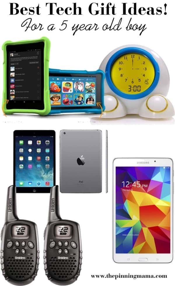Best Tech Gifts For Kids
 The ULTIMATE List of Gift Ideas for a 5 Year Old Boy