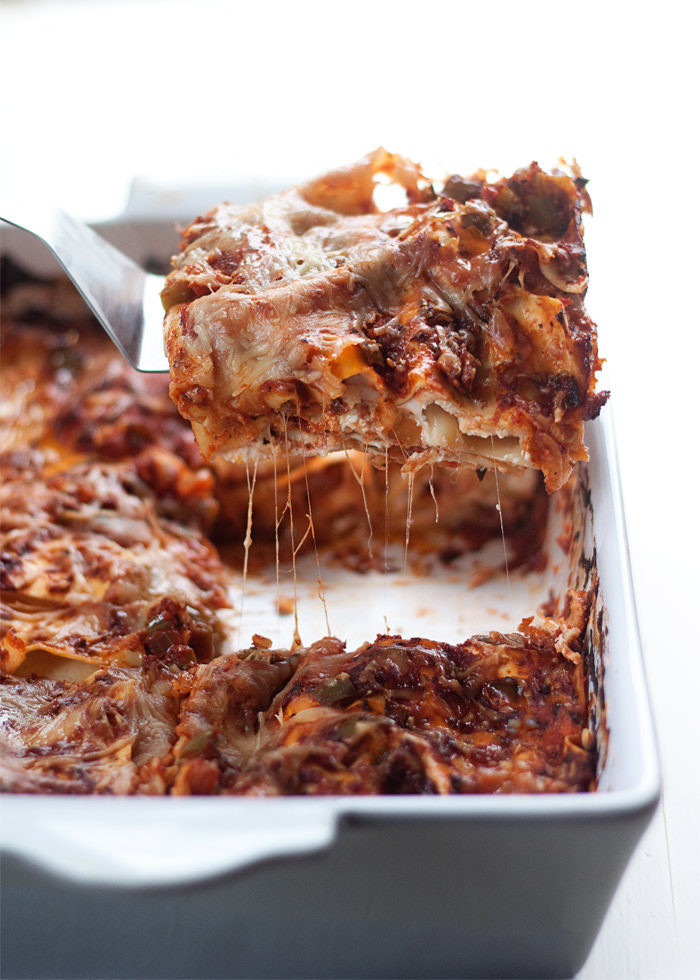 Best Vegetarian Lasagna
 The Best Ve arian Lasagna Recipe Ever Kitchen Treaty