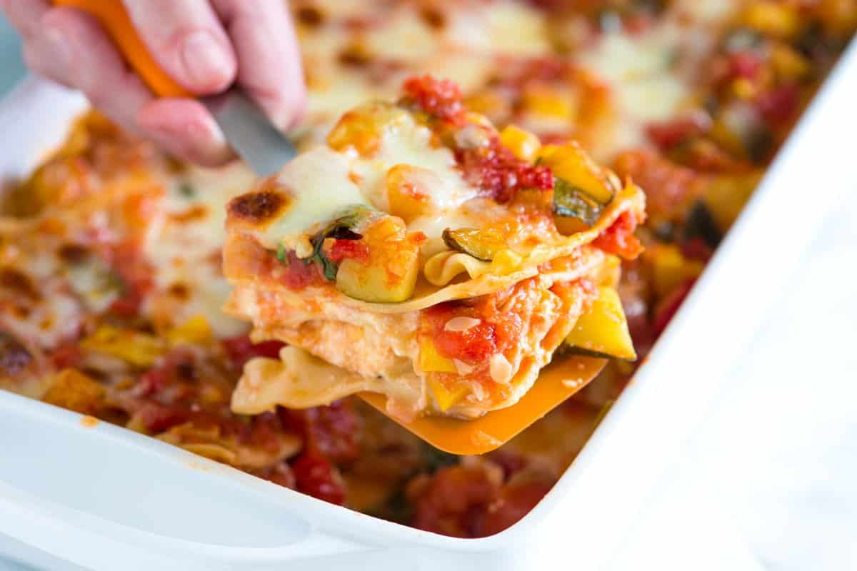 Best Vegetarian Lasagna
 Easy Ve able Lasagna Recipe
