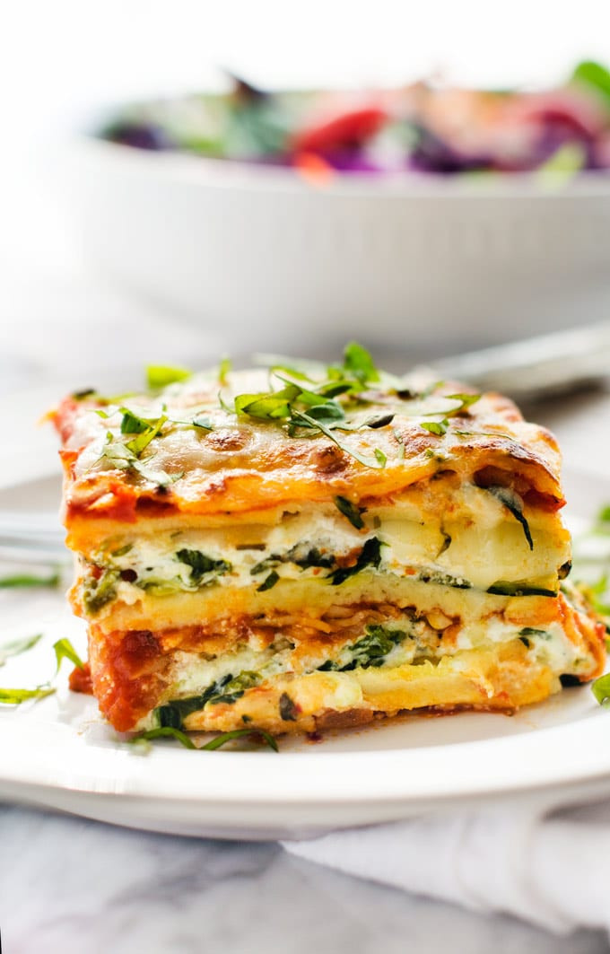 Best Vegetarian Lasagna
 Easy Ve able Lasagna Recipe Gluten Free Wendy Polisi