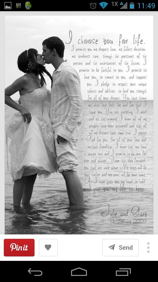 Best Wedding Vows Ever
 78 Best images about Wedding Vows on Pinterest