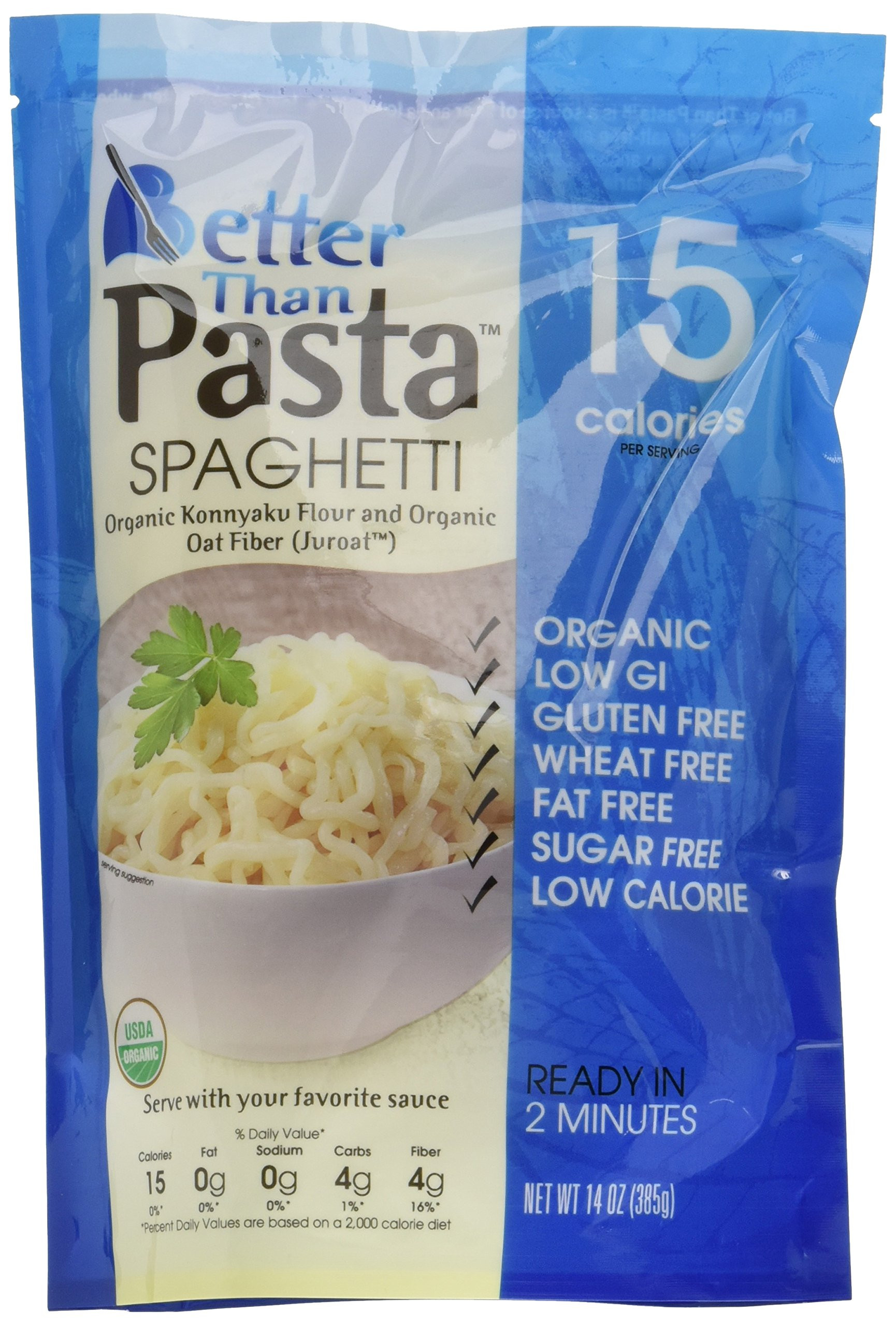 Better Than Noodles
 Amazon NOoodle Gluten Free Pasta 0 Carb Fat Free