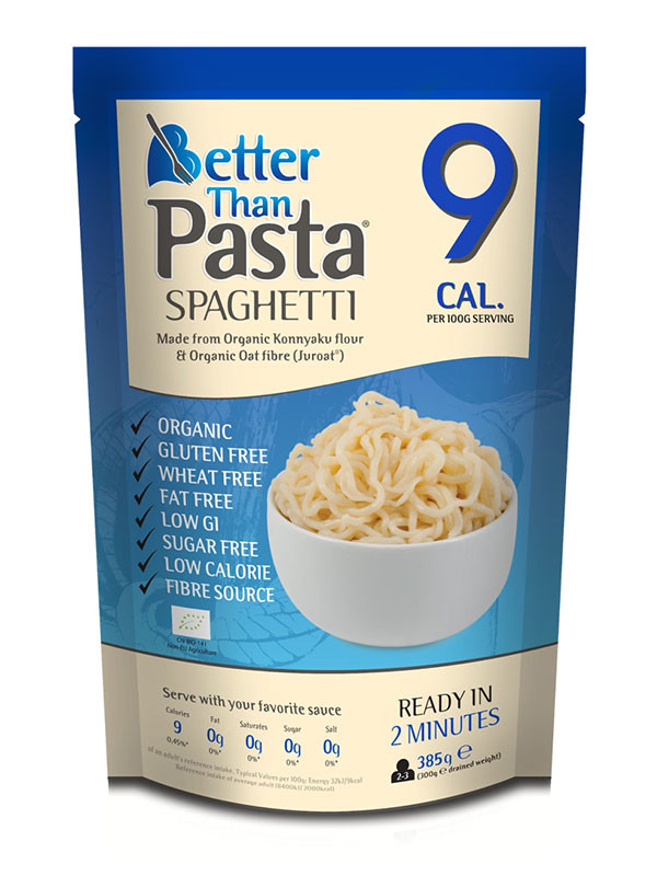 Better Than Noodles
 Low Calorie Spaghetti Organic 385g Better Than