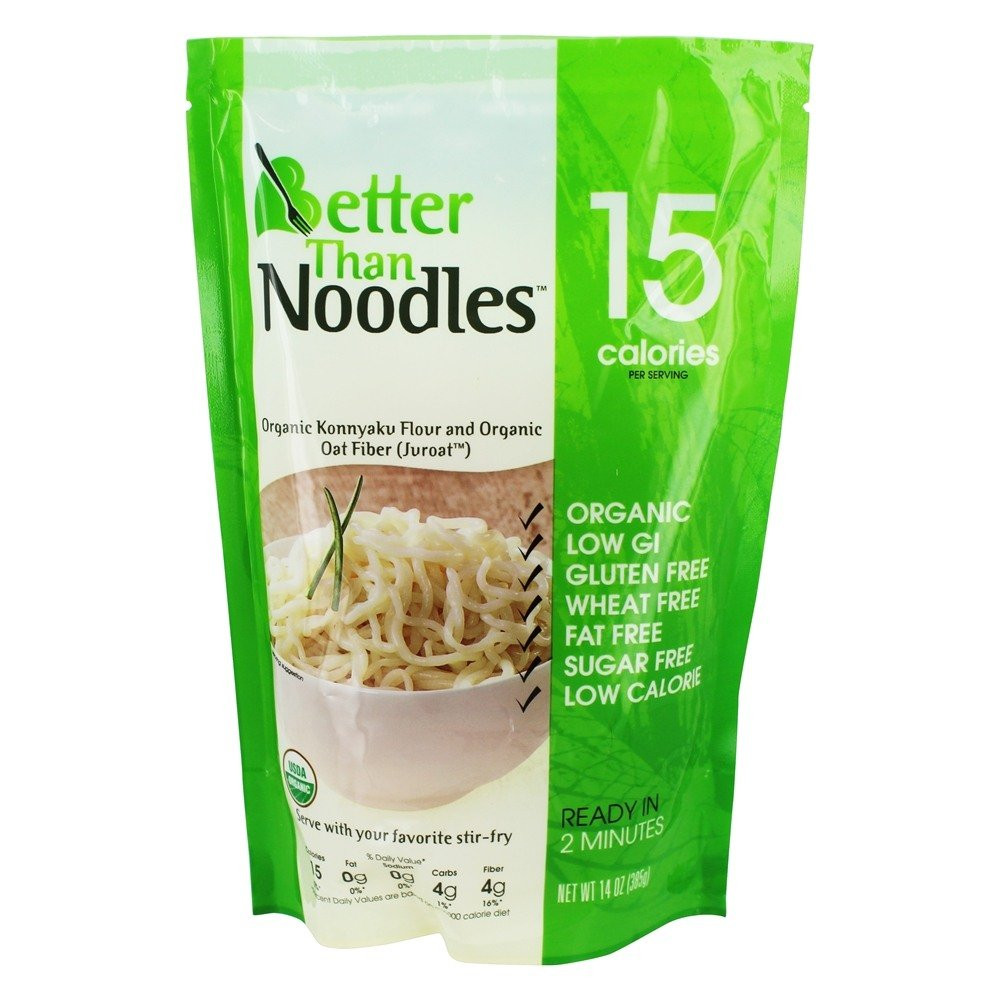 Better Than Noodles
 Amazon BETTER THAN FOOD Konnyaku Konjac Rice 385 GR