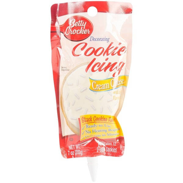 Betty Crocker Cookie Icing
 Shop Betty Crocker Cookie Icing 7Oz Pouch Cream Cheese