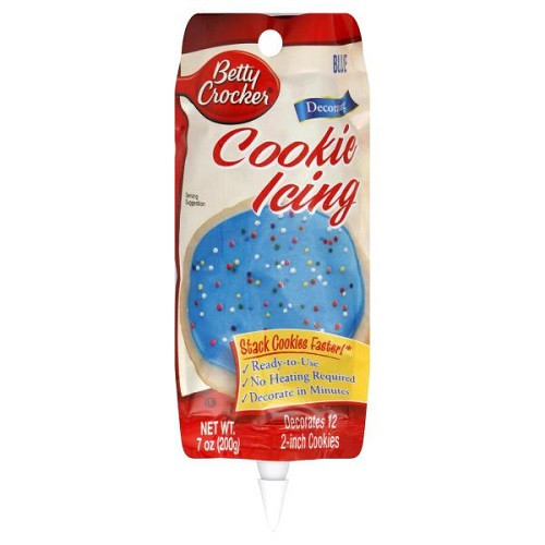 Betty Crocker Cookie Icing
 Betty Crocker Decorating Cookie Icing Blue 7 oz