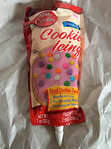 Betty Crocker Cookie Icing
 Signature Brands Betty Crocker Pink Decorating Cookie
