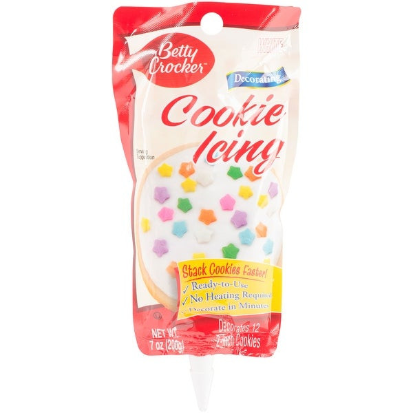 Betty Crocker Cookie Icing
 Shop Betty Crocker Cookie Icing 7Oz Pouch White Free