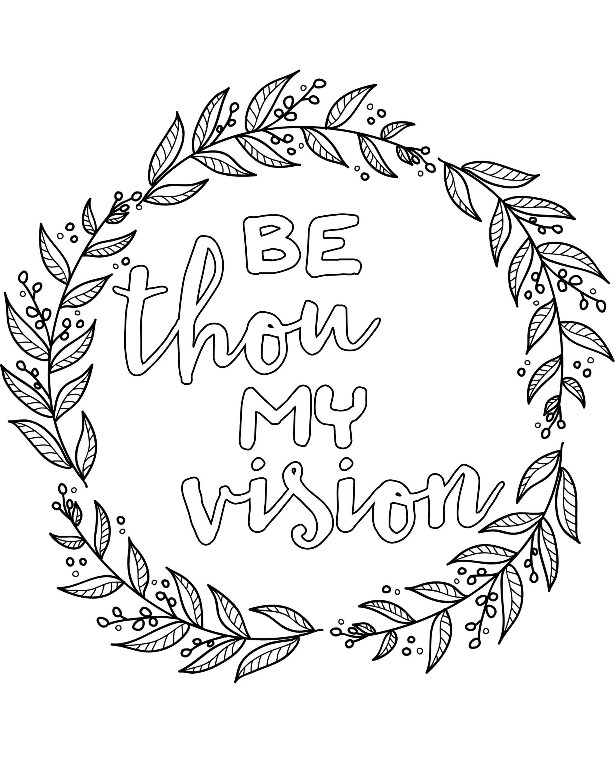 Bible Coloring Book For Adults
 Free Printable Adult Coloring Pages Hymns & Scripture