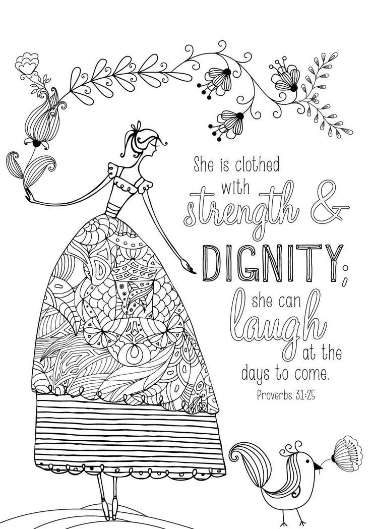 Bible Coloring Book For Adults
 Pin by Perola Peters on Verses to color