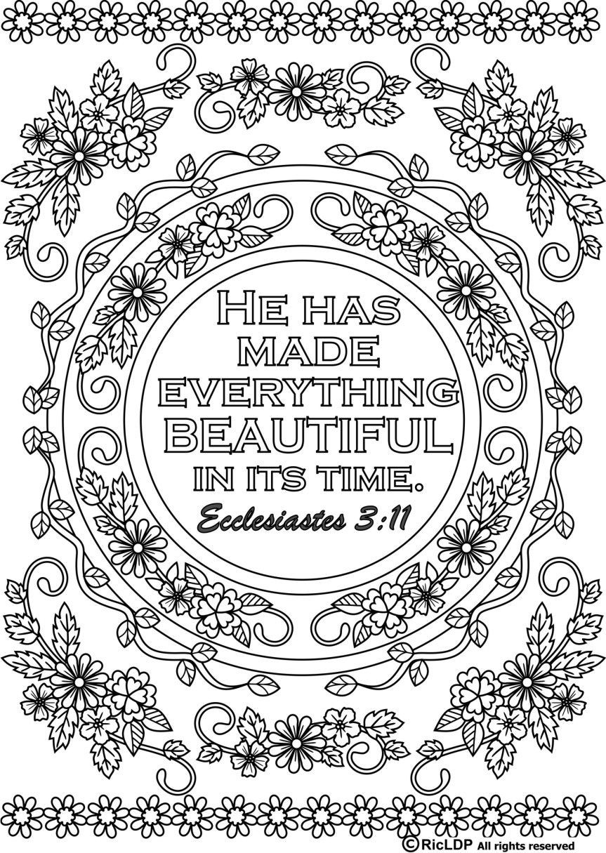 Bible Coloring Pages For Adults Pdf
 Pin on Coloring Pages