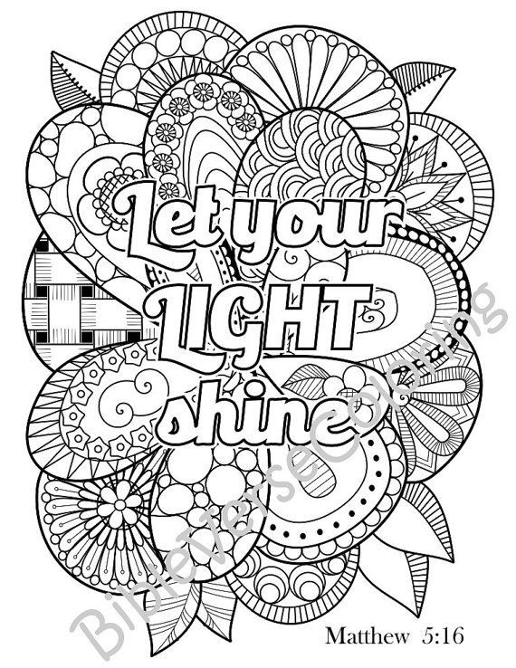 Bible Coloring Pages For Adults Pdf
 5 Bible Verse Coloring Pages Inspiration Quotes DIY