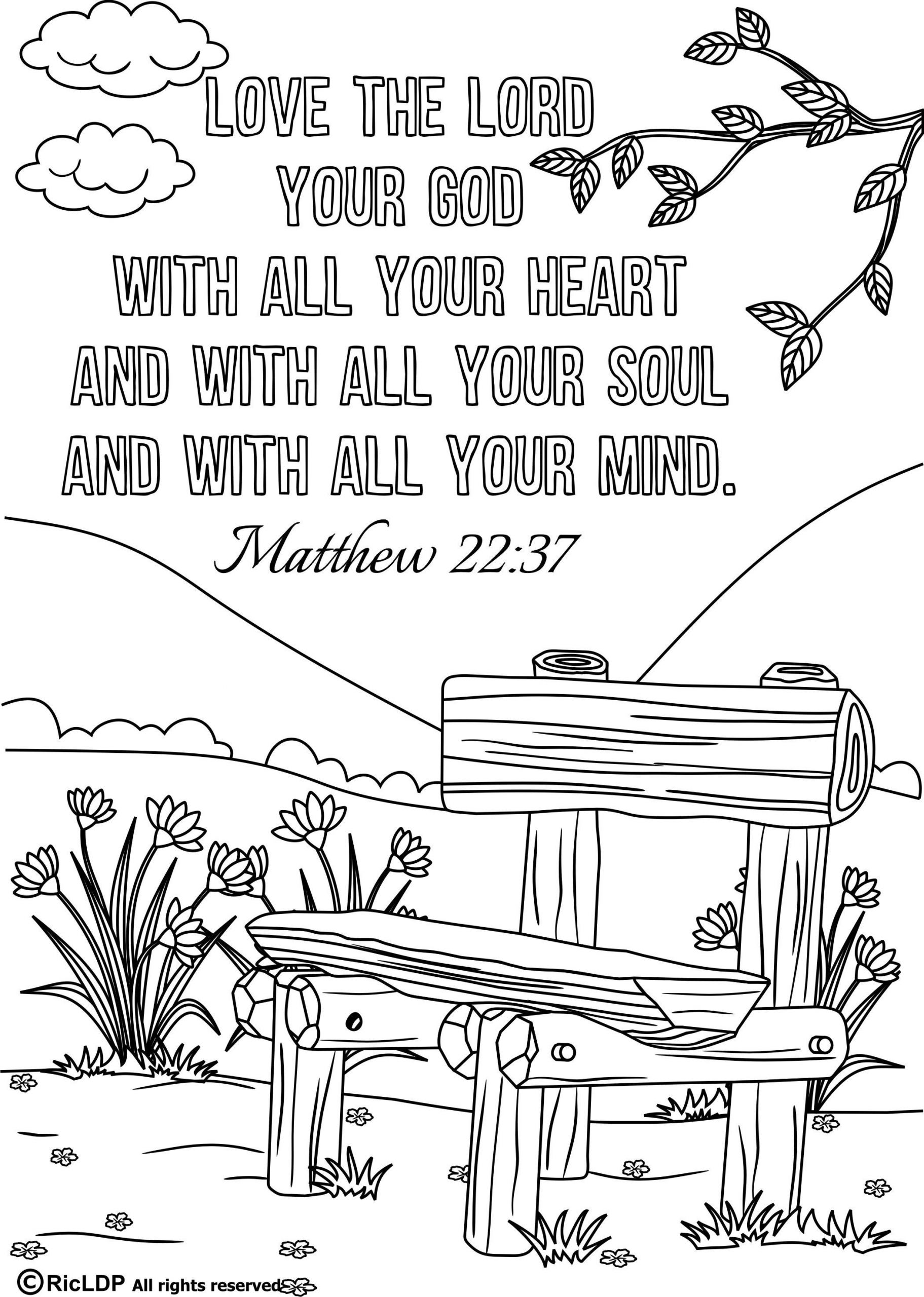Bible Coloring Pages For Adults Pdf
 15 Bible Verses Coloring Pages