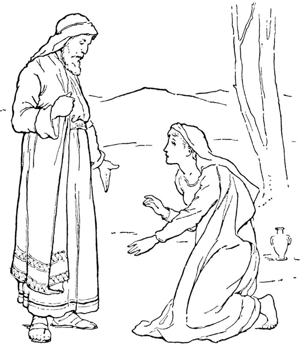 Bible Coloring Pages Kids
 Printable Bible Coloring Pages