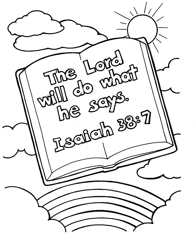 Bible Coloring Pages Kids
 Free Printable Christian Coloring Pages for Kids Best
