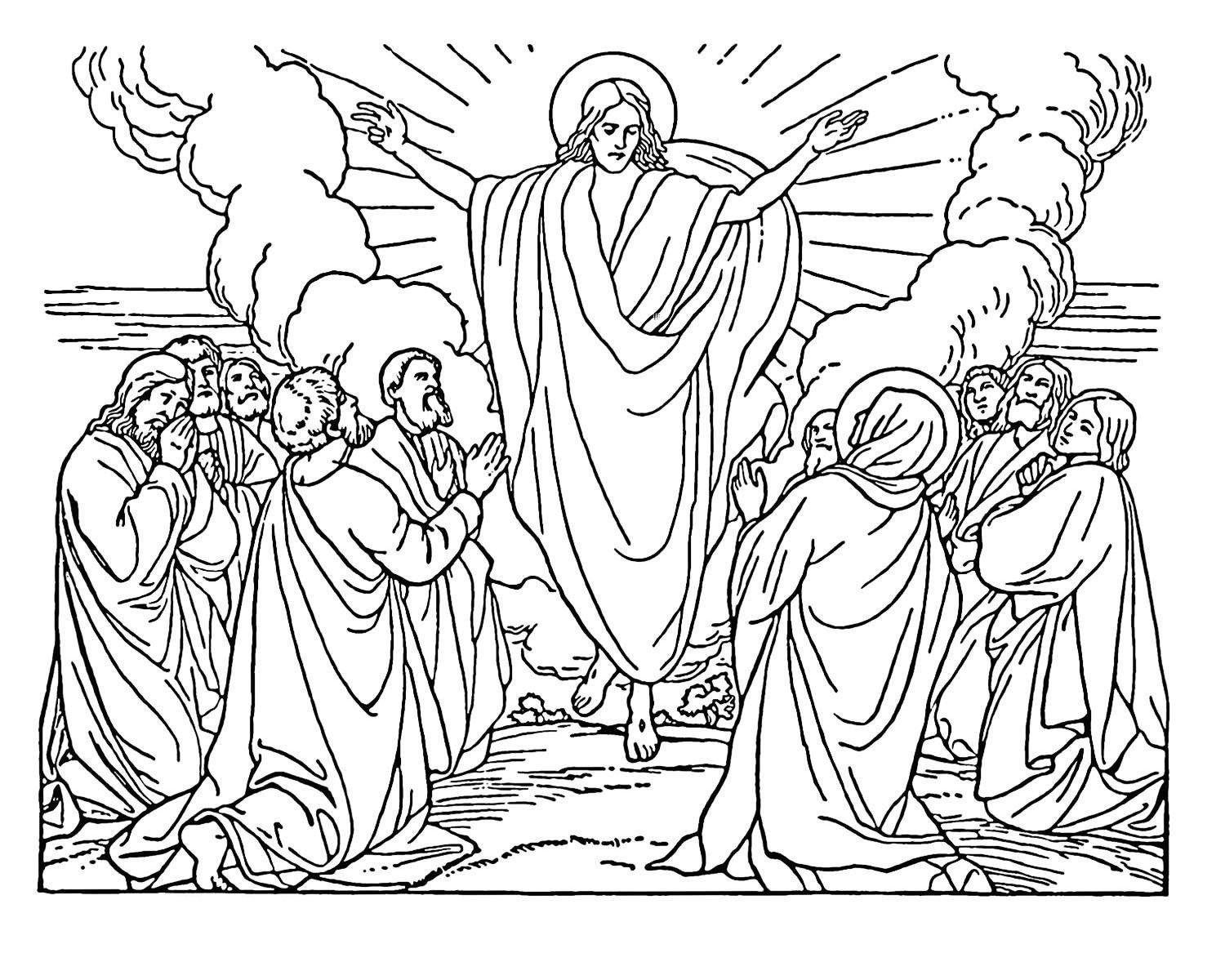 Bible Coloring Pages Kids
 Bible Coloring Pages Teach your Kids through Coloring