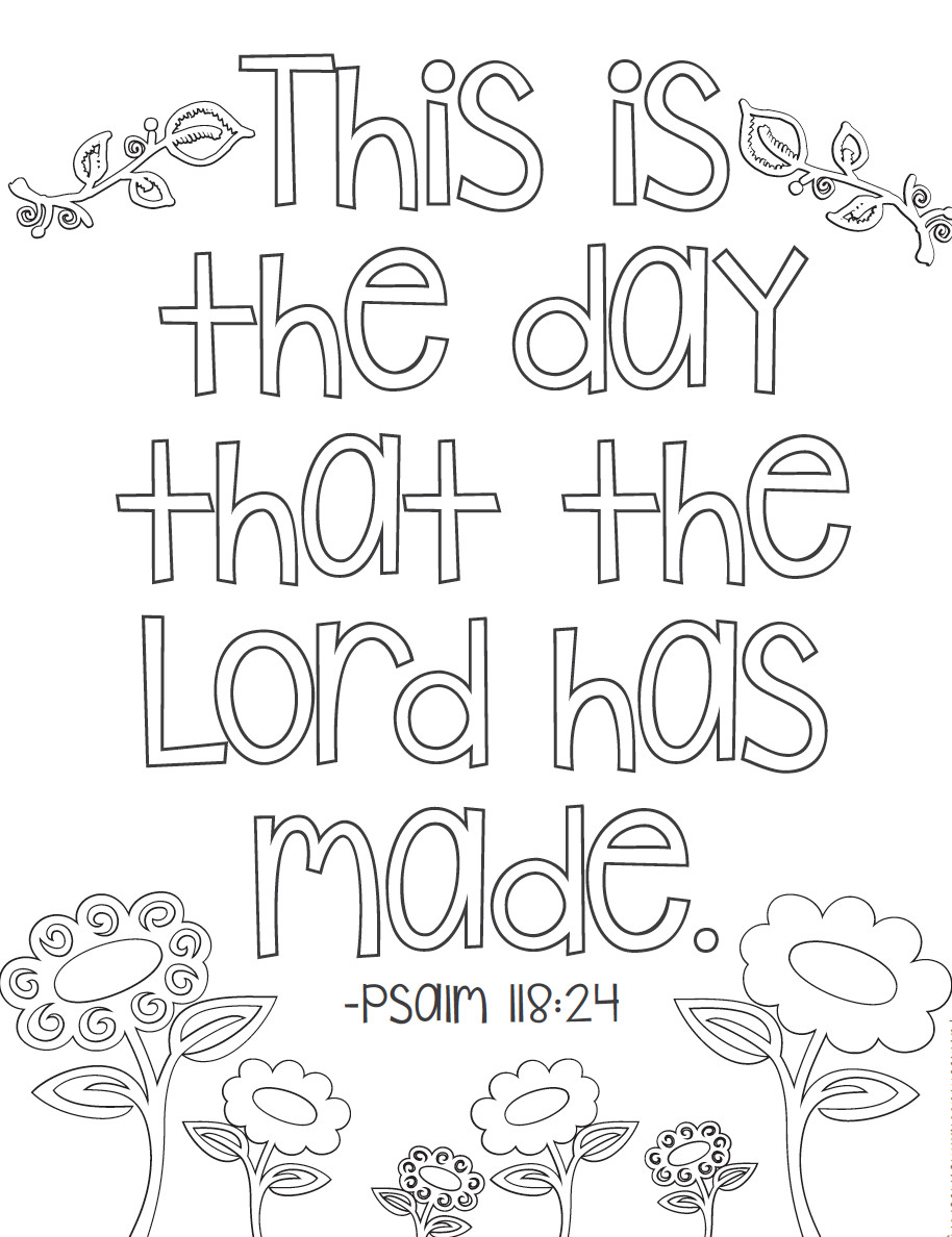 Bible Verse Coloring Pages For Kids
 Free Bible Verse Coloring Pages