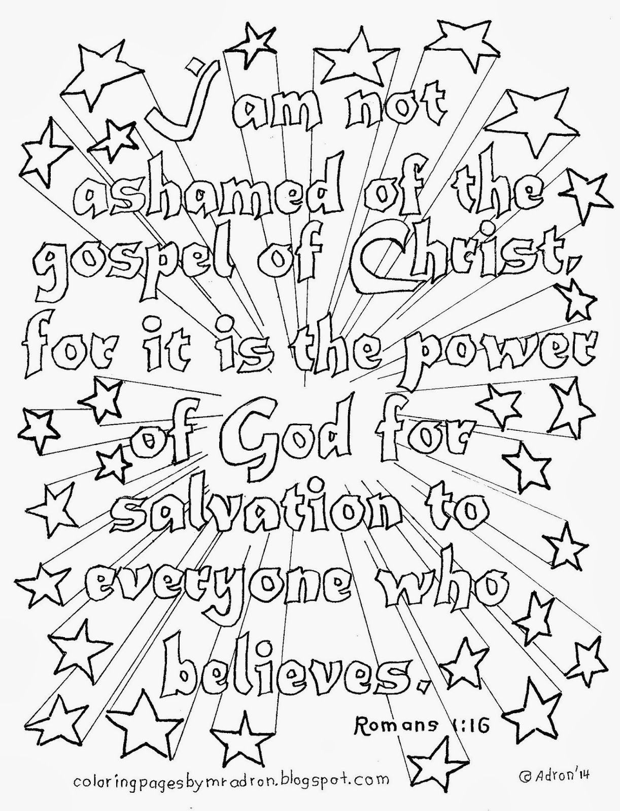 Bible Verse Coloring Pages For Kids
 Pin by Adron Dozat on Coloring Pages for Kid