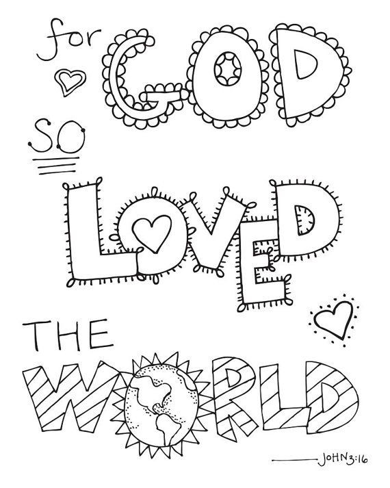 Bible Verse Coloring Pages For Toddlers
 Pin on Sunday school