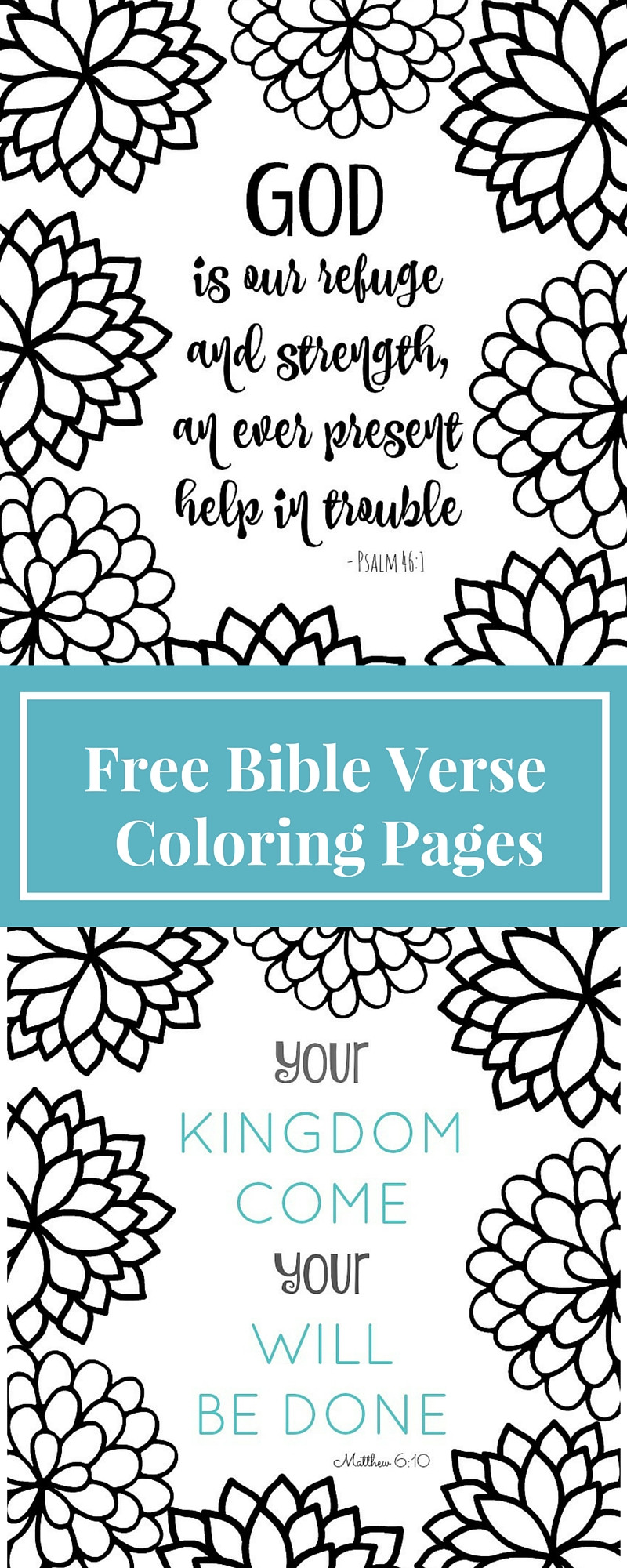 Bible Verse Coloring Pages Free Printable
 Free Printable Bible Verse Coloring Pages with Bursting