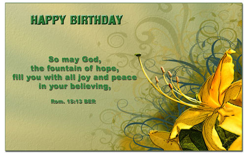 Biblical Birthday Quotes
 Happy Birthday Quotes Bible Verses QuotesGram