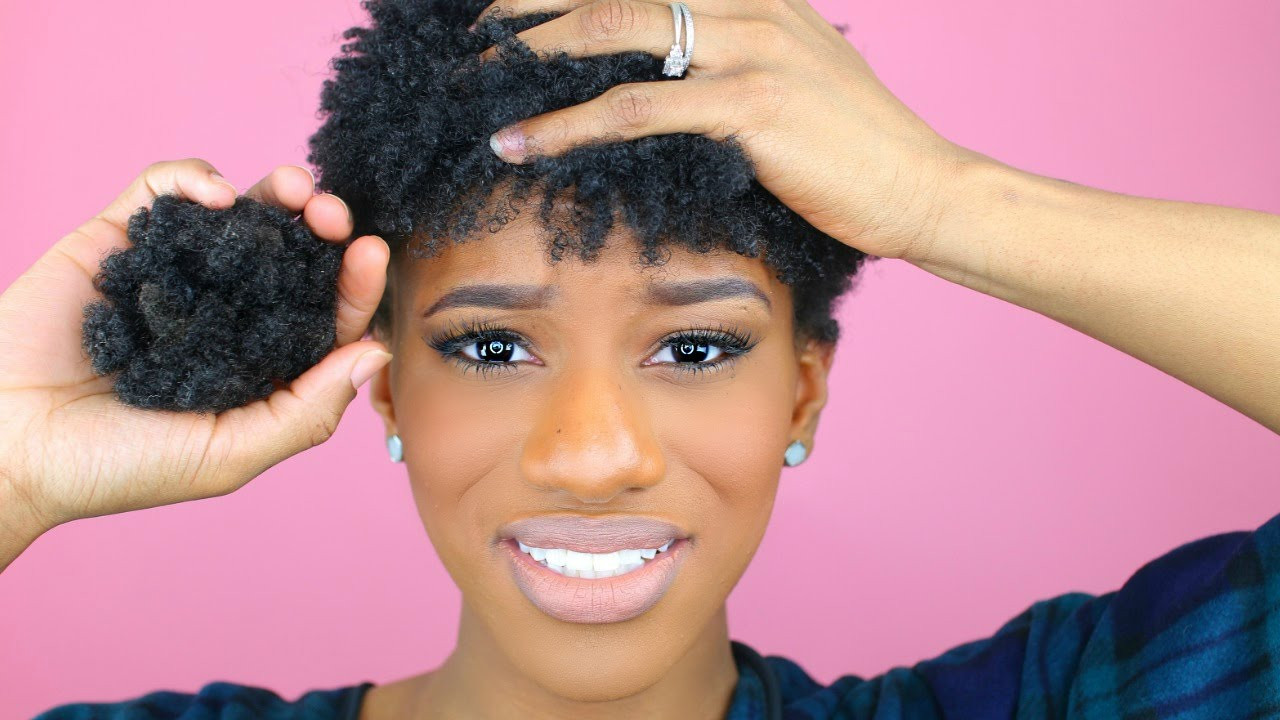 Big Natural Hairstyles
 How To Go Natural WITHOUT doing the BIG CHOP in 4 Easy