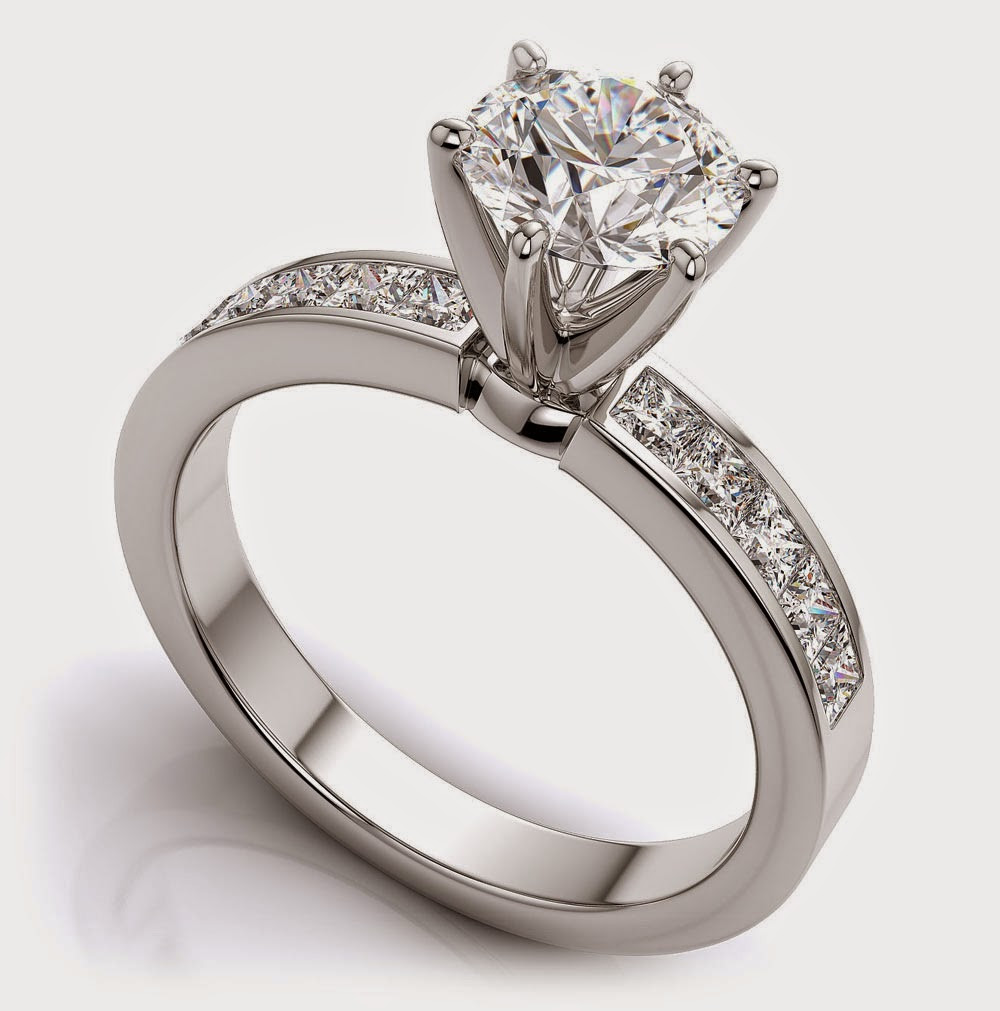 Big Princess Cut Engagement Rings
 Princess Cut Big Diamond Engagement Rings Design