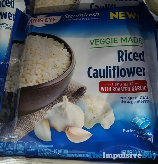 Birds Eye Riced Cauliflower
 SPOTTED ON SHELVES CAULIFLOWER EDITION – 10 19 2016