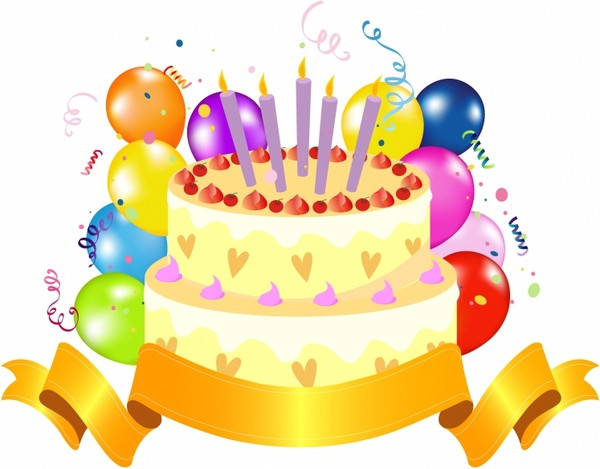 Birthday Cake Graphic
 Birthday Cake Free vector in Adobe Illustrator ai AI