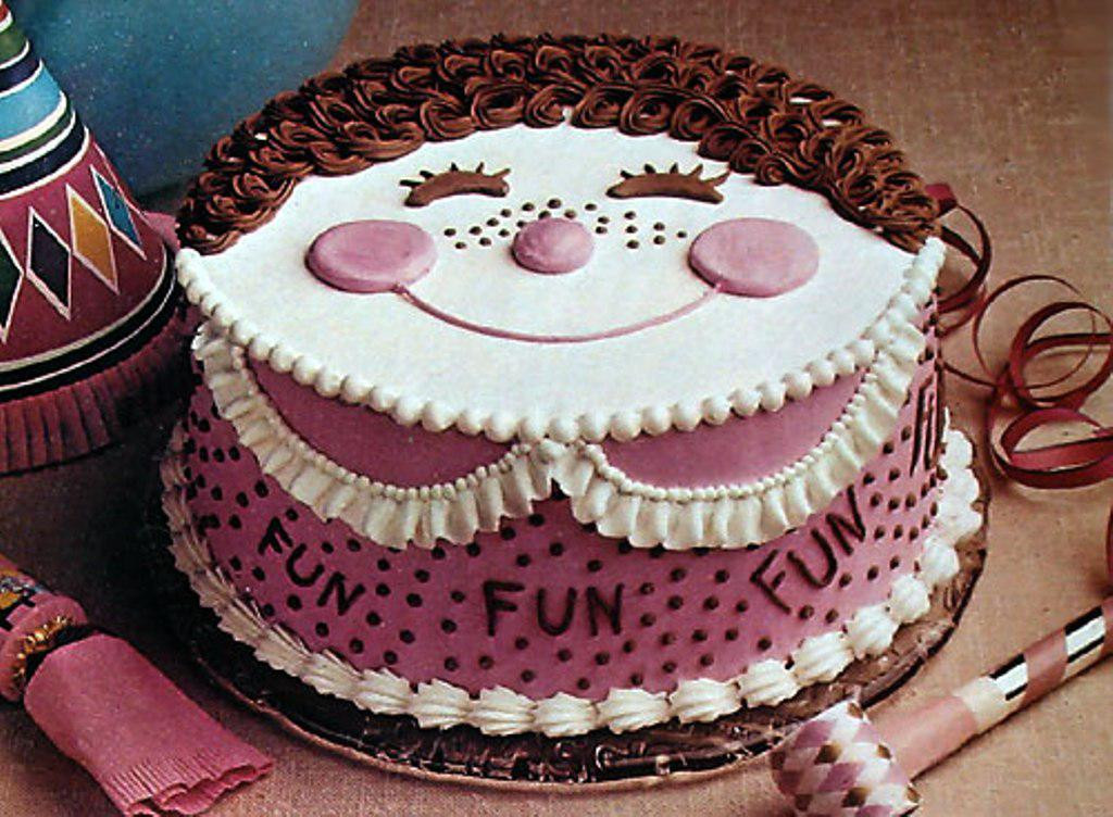 Birthday Cake Pictures Funny
 Cake Smiley Face Funny Image