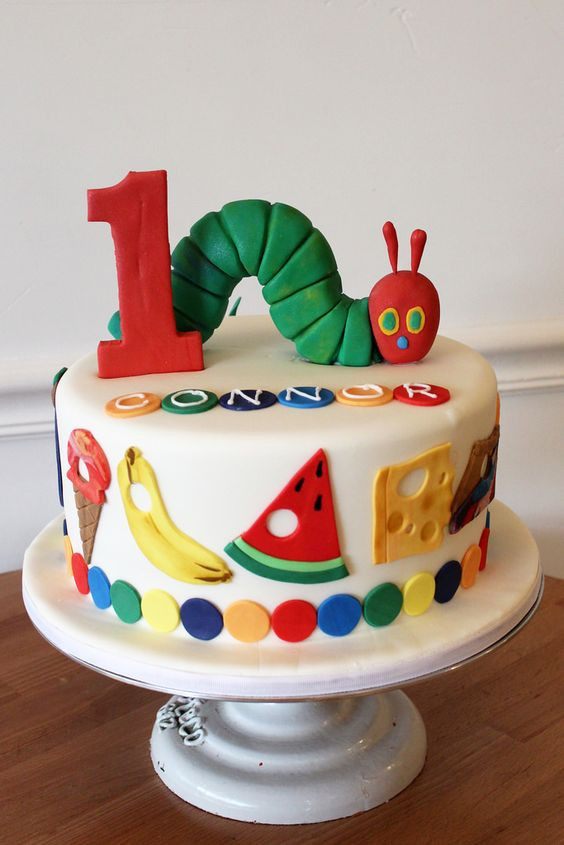 Birthday Cake Pinterest
 24 Very Hungry Caterpillar Party Ideas Pretty My Party