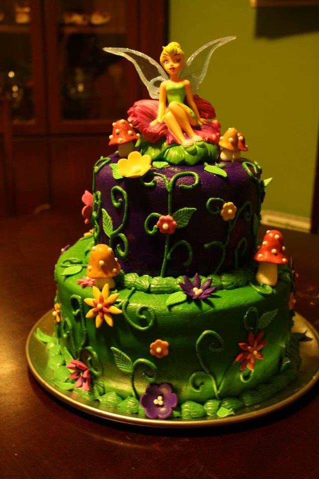Birthday Cake Pinterest
 17 Best images about Tinkerbell Cakes on Pinterest