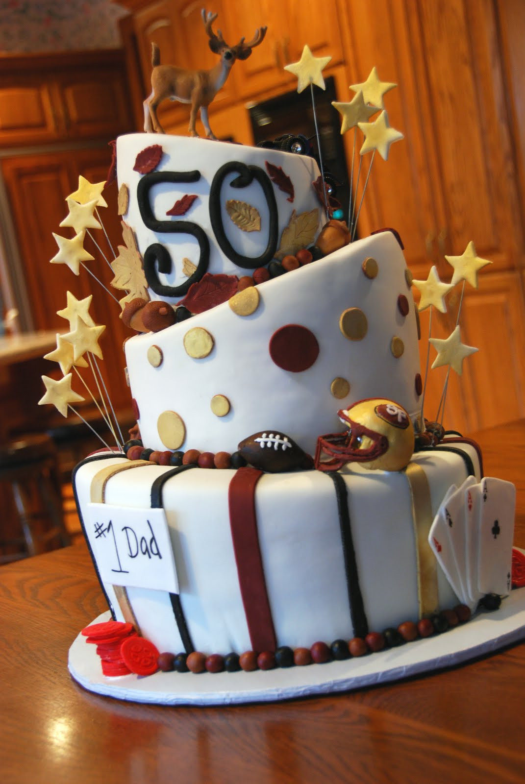 Birthday Cake Pinterest
 Cup ee Cakes 50th Birthday Cake