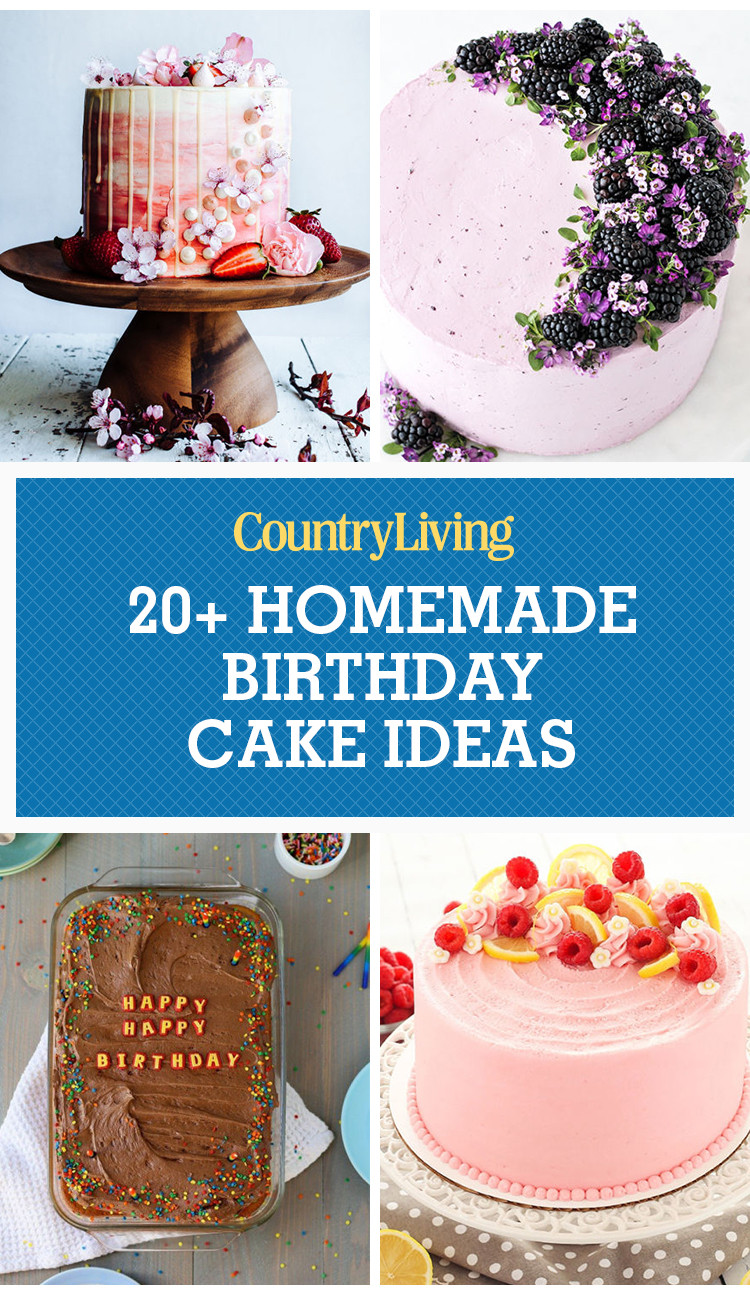 Birthday Cake Recipes For Adults
 22 Homemade Birthday Cake Ideas Easy Recipes for