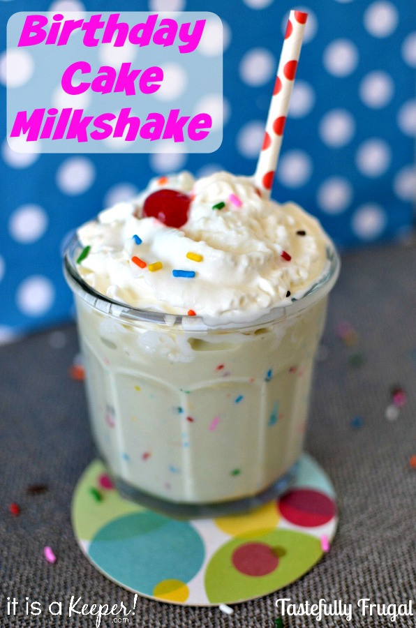 Birthday Cake Shake
 Birthday Cake Milkshake