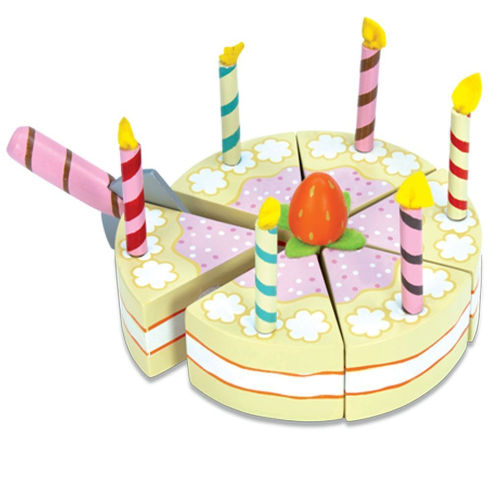 Birthday Cake Toy
 Le Toy Van Vanilla Birthday Cake