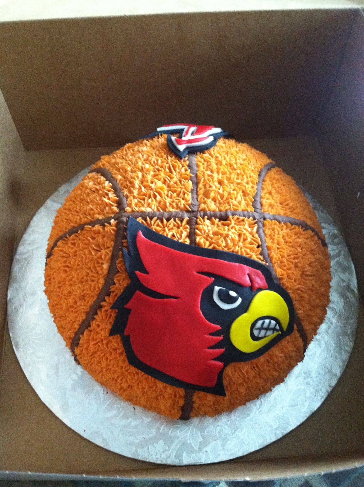 Birthday Cakes Louisville Ky
 John s Louisville Cardinals birthday cake 2013 From Sassy