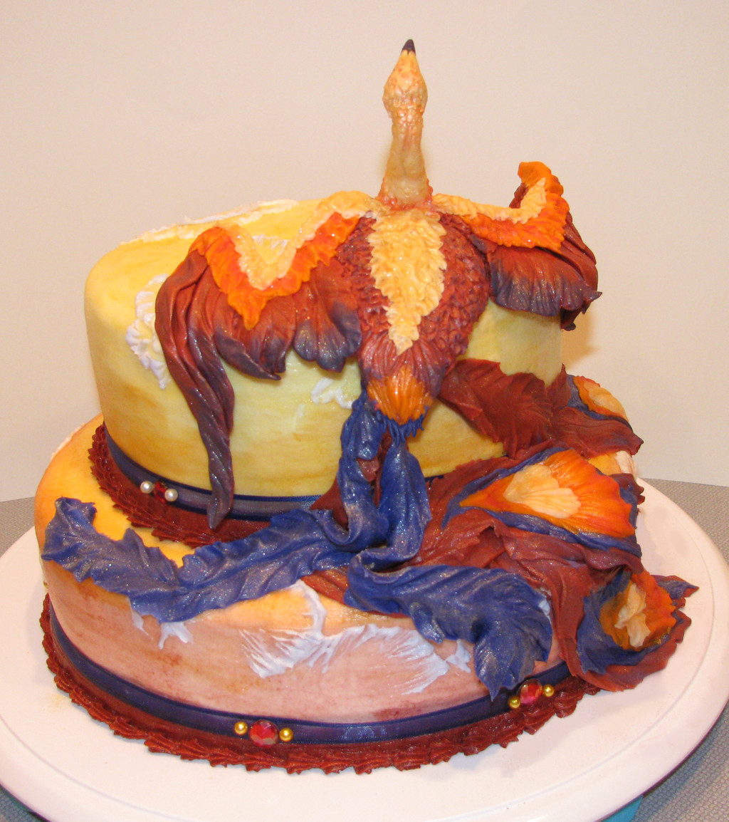 Birthday Cakes Phoenix
 Phoenix Birthday Cake Back by Isilrien on deviantART