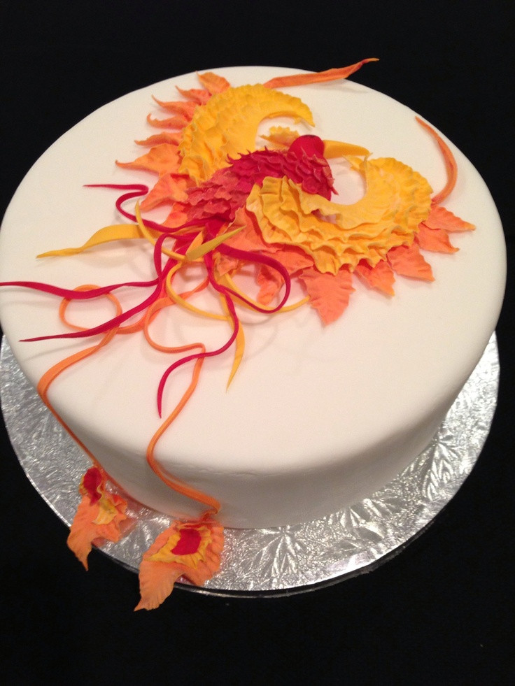Birthday Cakes Phoenix
 Phoenix cake every piece and detail is made pletely