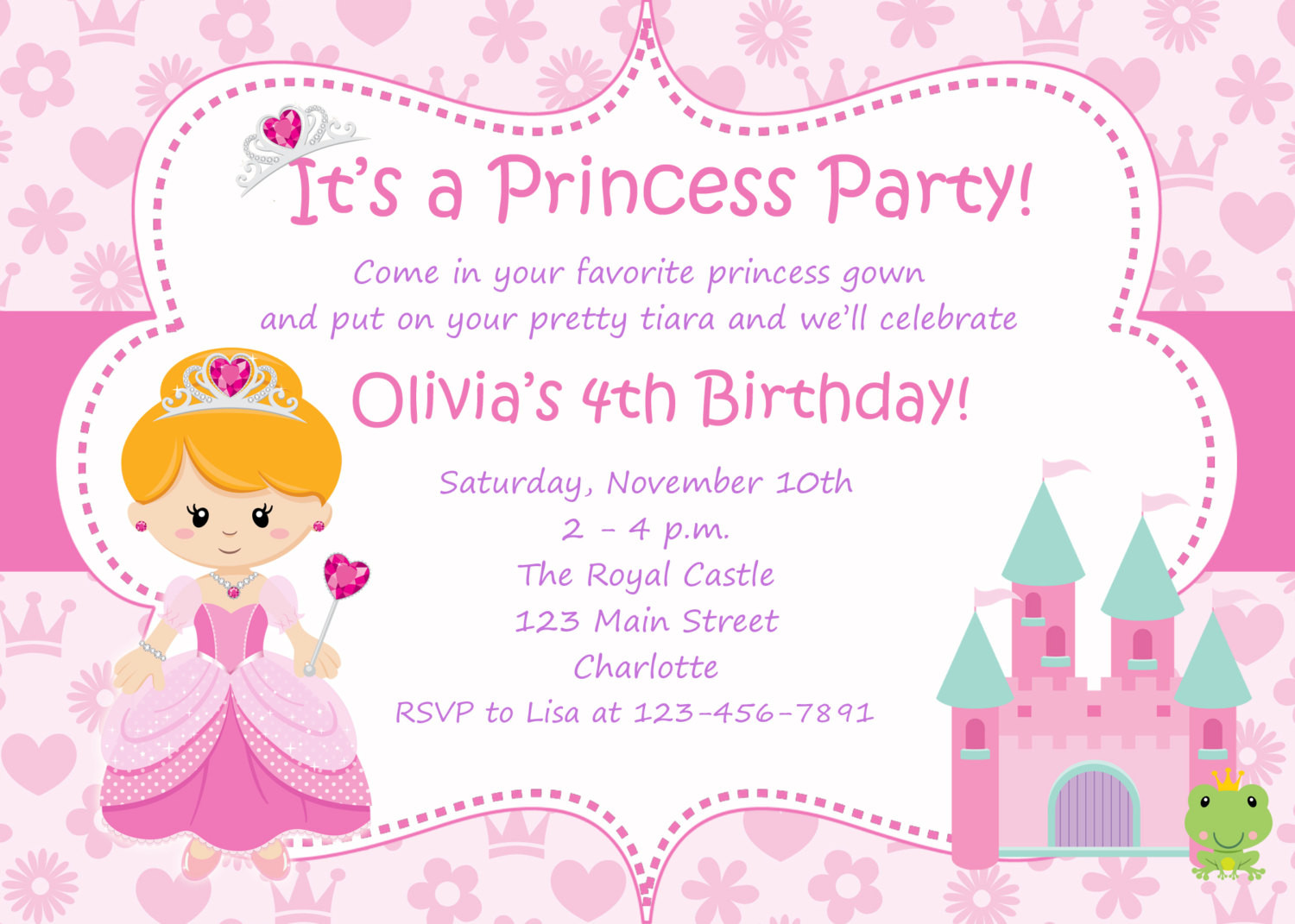 Birthday Card Invitation Templates
 Free Birthday Invitations Templates Printable
